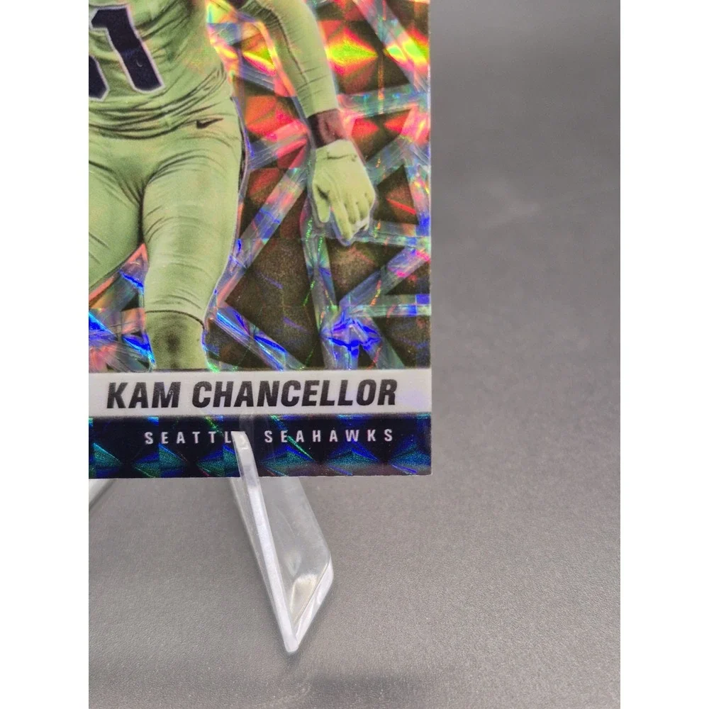 2021 Panini Kam Chancellor #A-KC Autographs Red Yellow Choice Mosaic Prizm SP